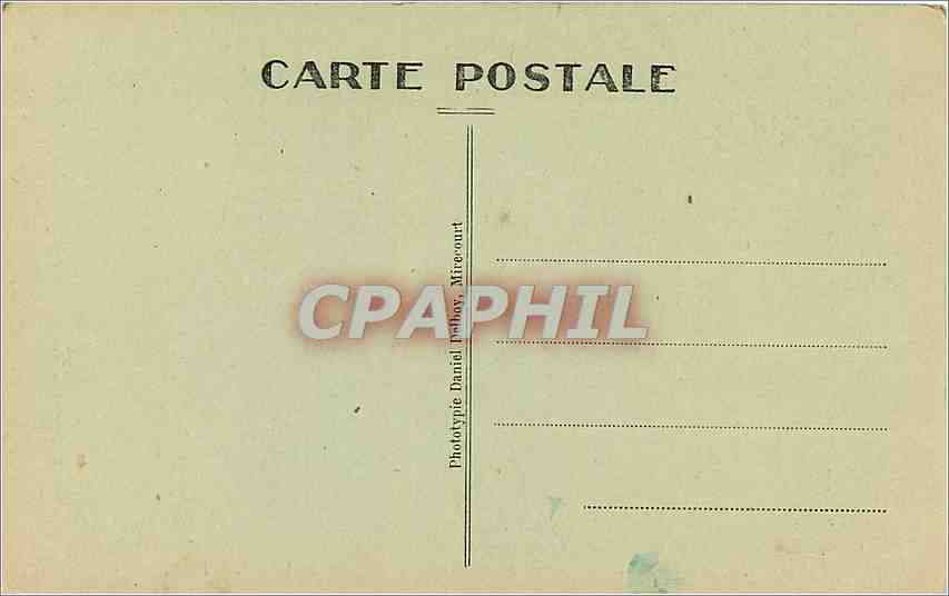 CPA Dijon la Bourse du Commerce et l'Eglise St Michel  — Rückseite