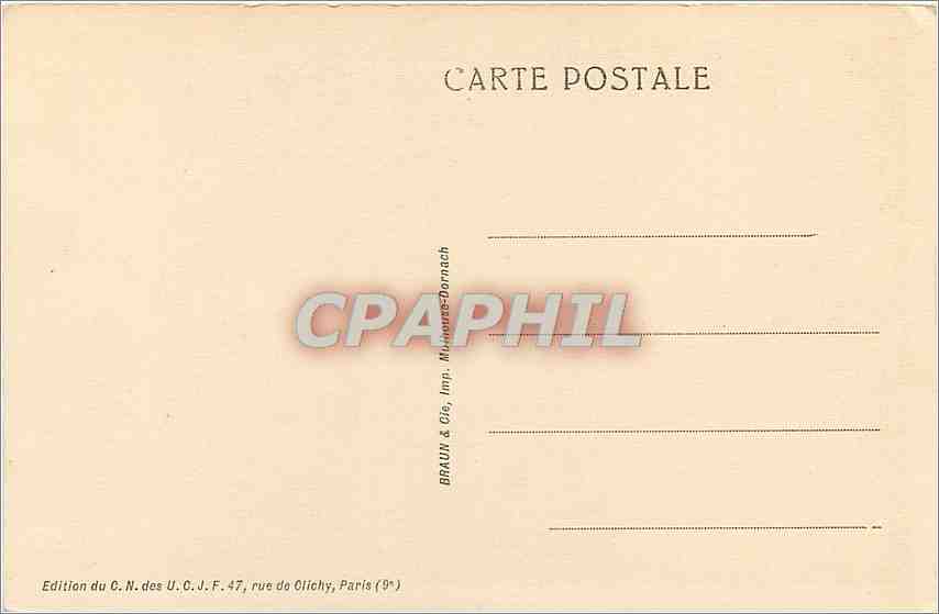 CPA Tout sombre chemin a une issue ou l'ou retrouve les clartes du ciel Lamennais  — Rückseite