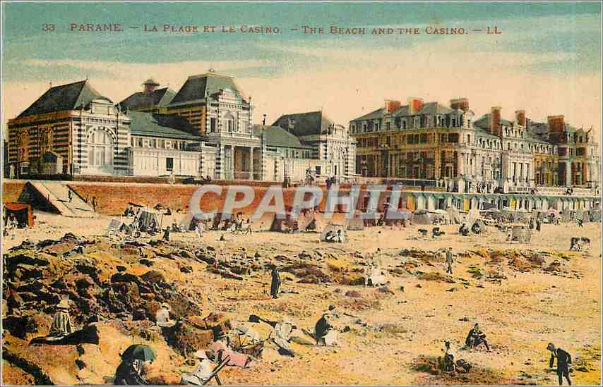 CPA Parame la plage et le Casino 