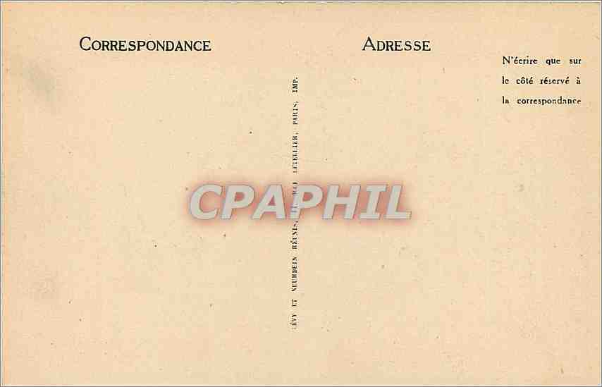 CPA Parame la plage et le Casino  — Rückseite