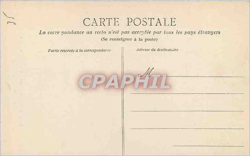 CPA Cote d'Emeraude les bords de la Rance la Vierge de Bizeux  — Verso