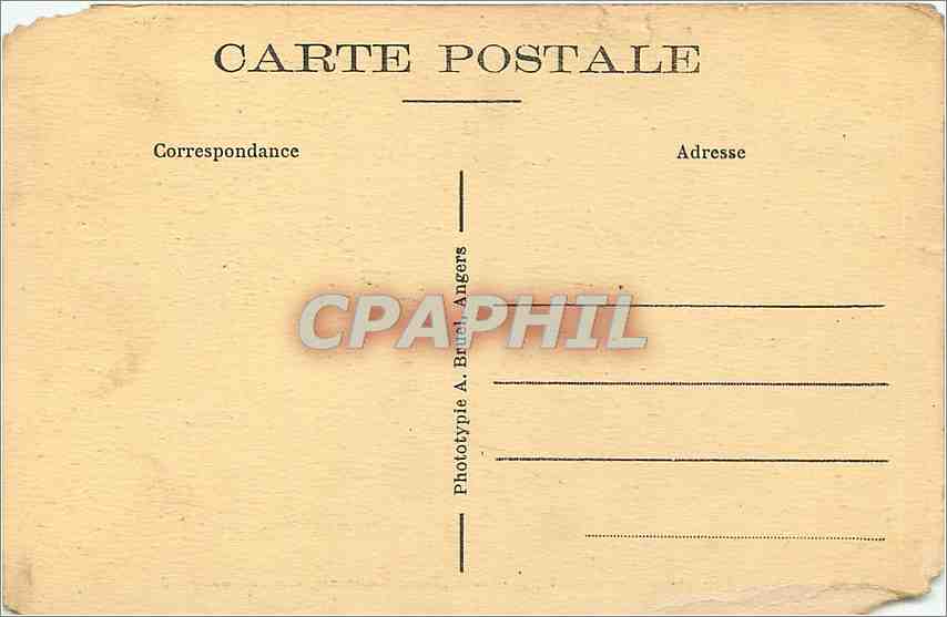 CPA La Baule sur mer Loire Inf Les Nouveaux boulevards vers l'Hermitage  — Rückseite