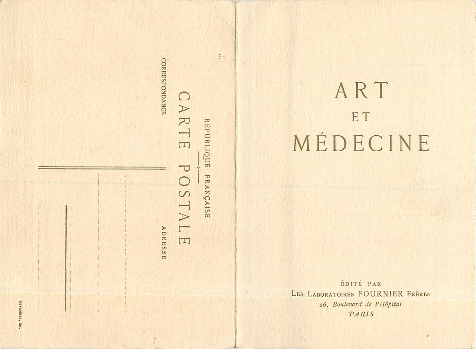 Les Écorouelles et la Saignée — gravure de Chodowiecki — éditée par Les Laboratoires Fournier Frères