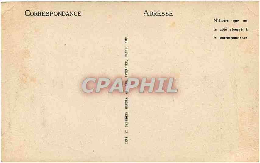 CPA Tonnerre portail de l'Eglise Notre Dame  — Back