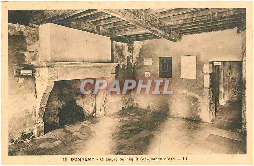 CPA Domremy Chambre ou naquit Ste Jeanne d'Arc 