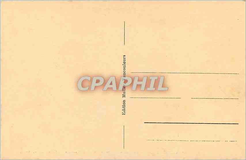 CPA Vaucouleurs le gros tilleul et la chapelle Castrale  — Rückseite