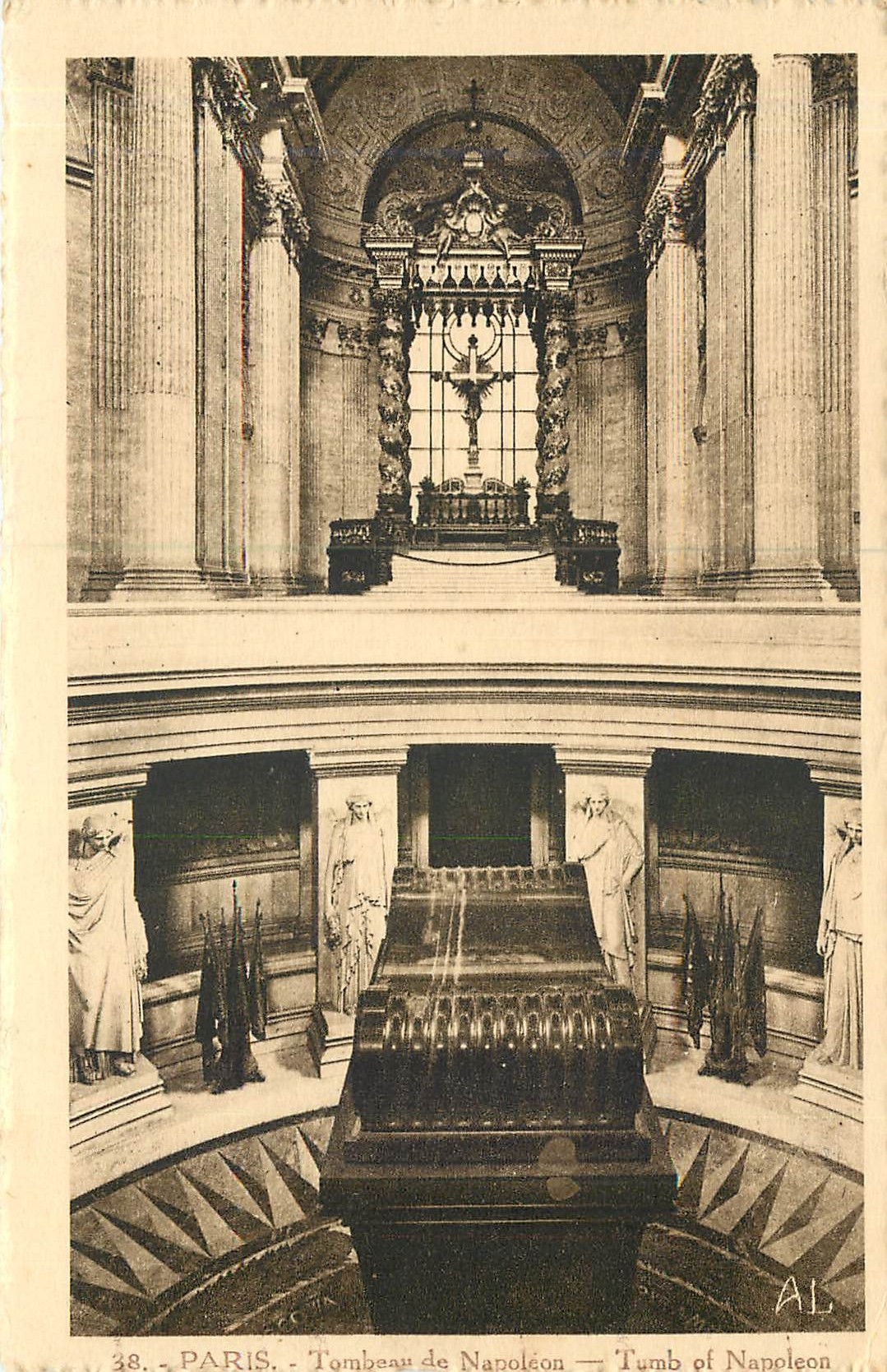 CPA Paris Tombeau de Napoleon 