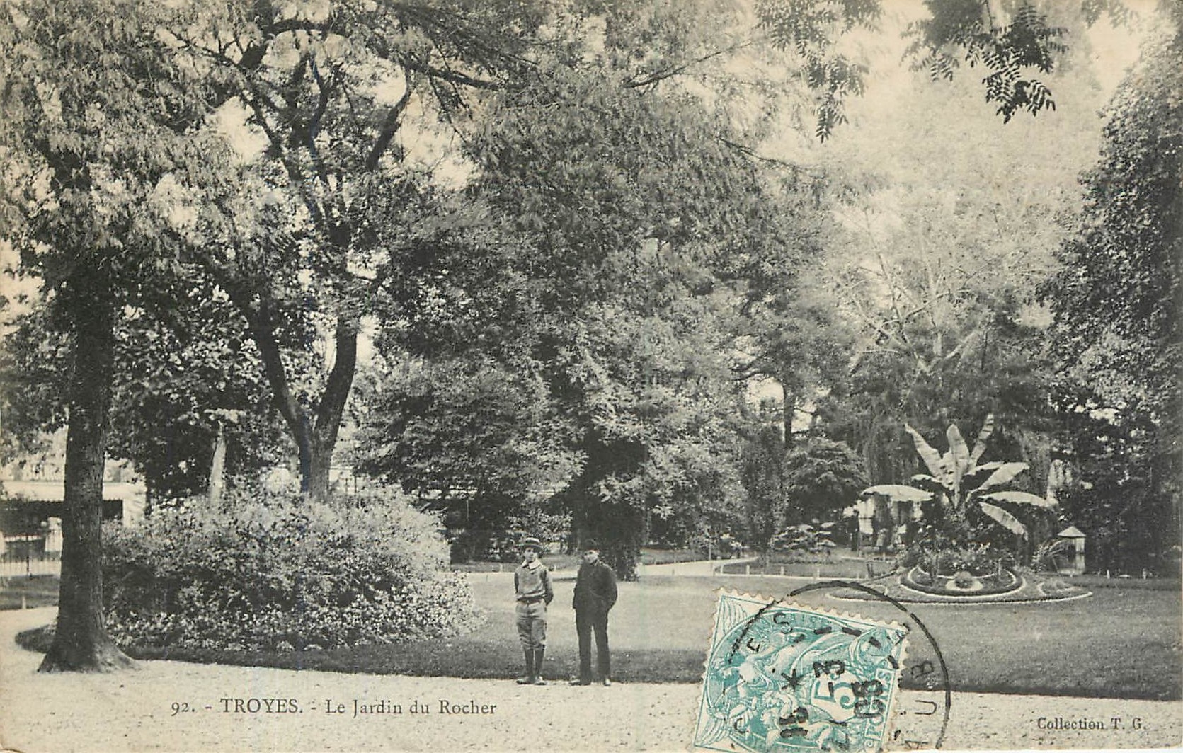 Troyes - Le Jardin du Rocher — Collection T.G. — n° 92
