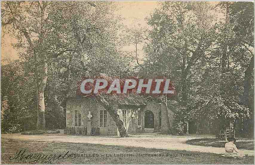 CPA Versailles hameau du petit trianon 