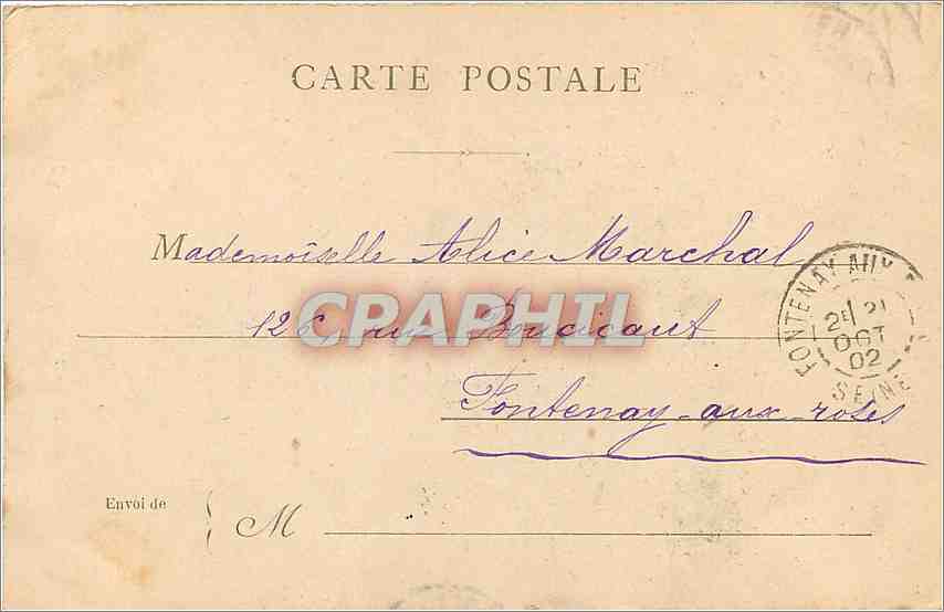 CPA Paris La Tour Saint Jacques  — Verso
