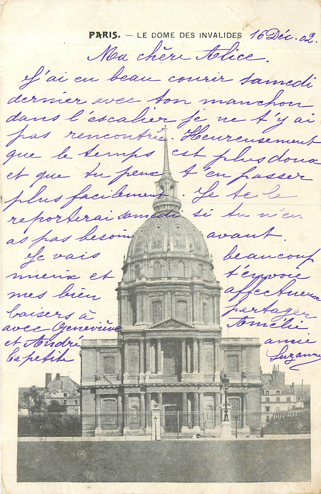 CPA Paris Le Dome des Invalides 