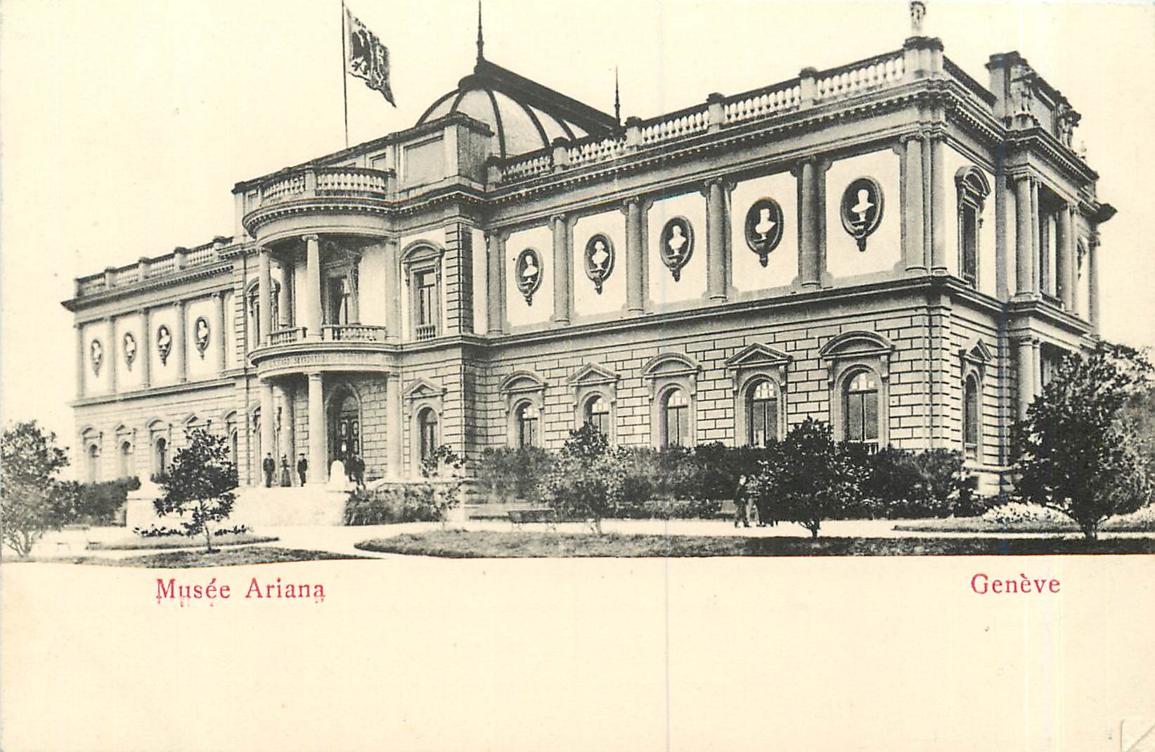 CPA Musee Ariana Geneve 
