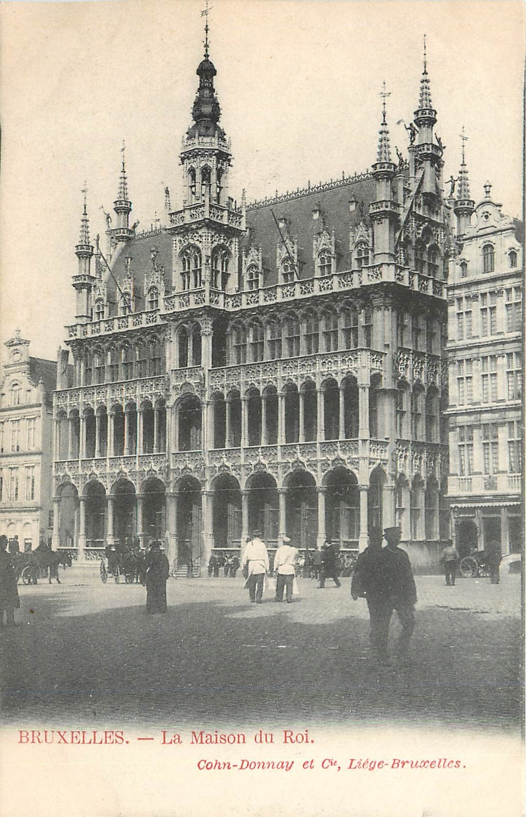 CPA Bruxelles la maison du Roi 