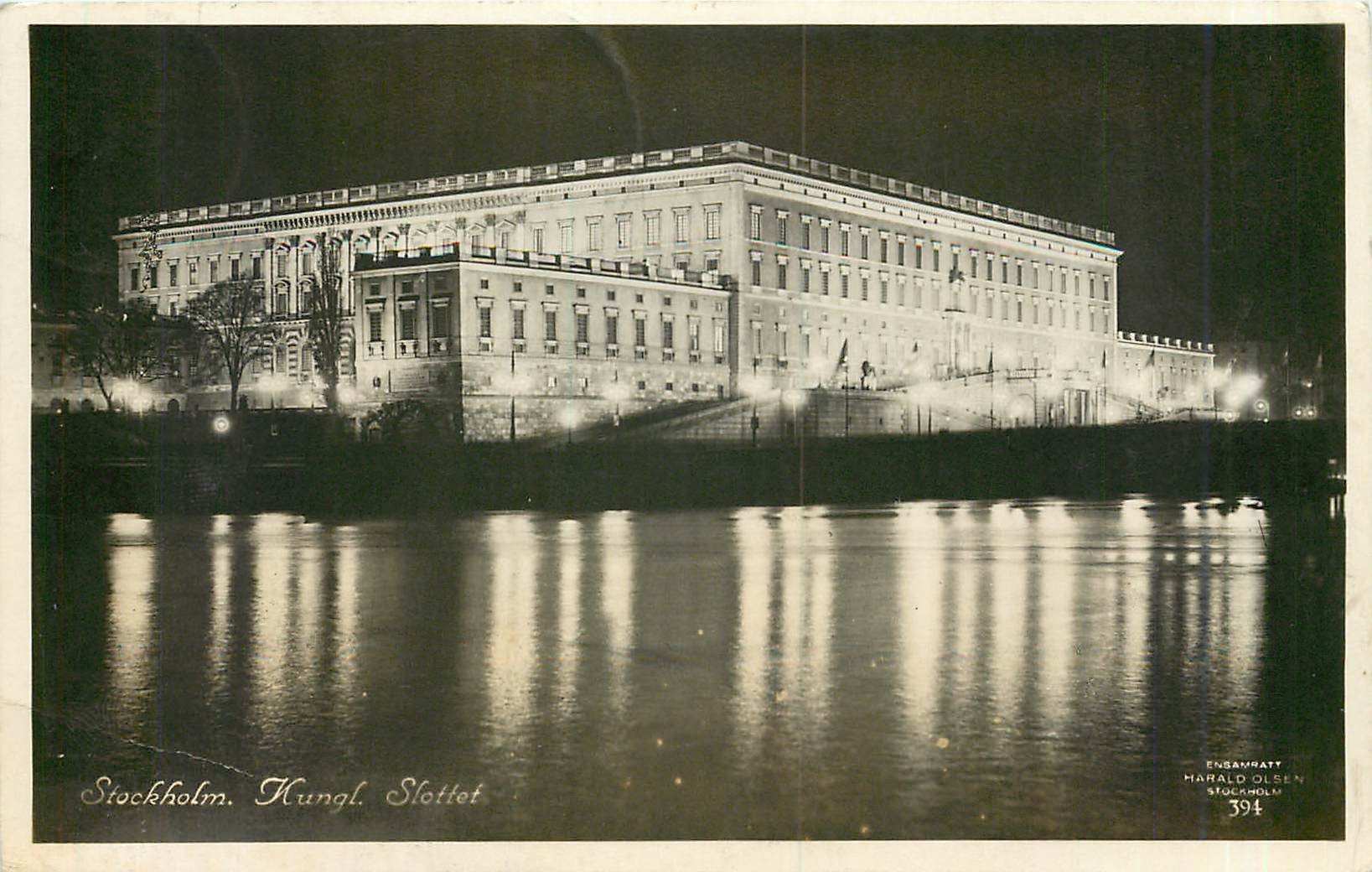 CPA Stockholm Kungl Slottet 