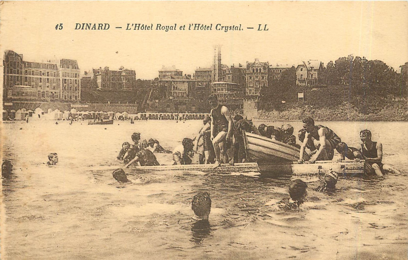 Dinard — L'Hôtel Royal et l'Hôtel Crystal — LL