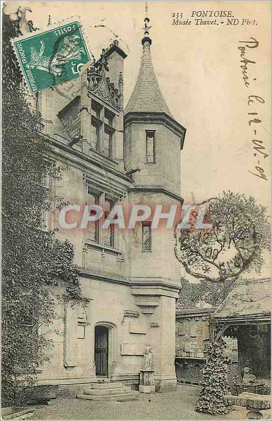 CPA Pontoise Musee Thavet 