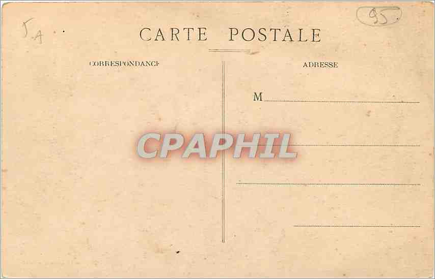CPA Pontoise l'hotel Dieu vue generale  — Rückseite