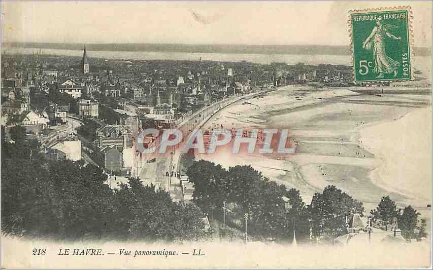 CPA Le Havre vue panoramique 