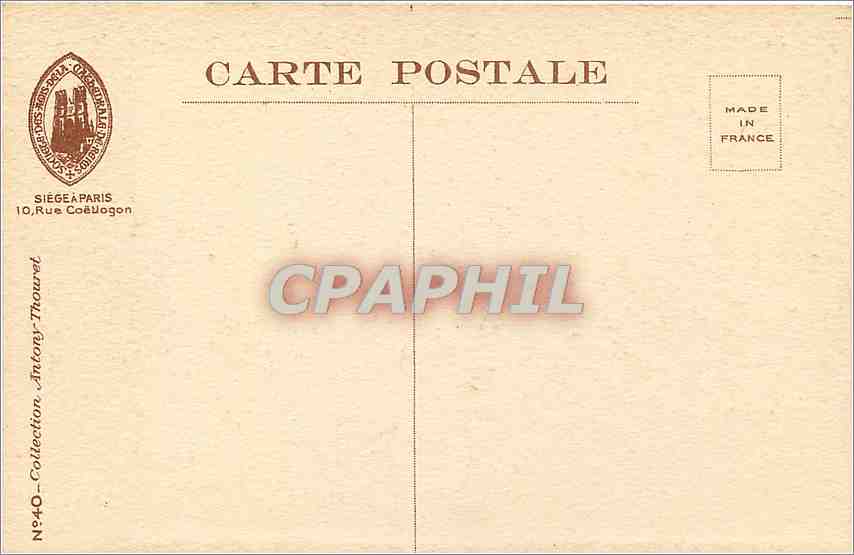 CPA Reims cathedrale Debris de Statues Reunies dans la Chapelle Absidale  — Rückseite