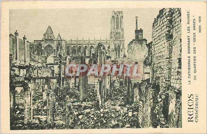 La cathédrale des Deux Anges — Ruines du quartier dominant — Reios, n°48