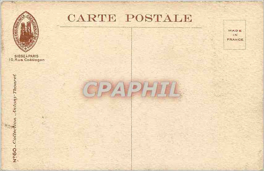 CPA Reims cathedrale Facade Nord Nov 1917  — Back