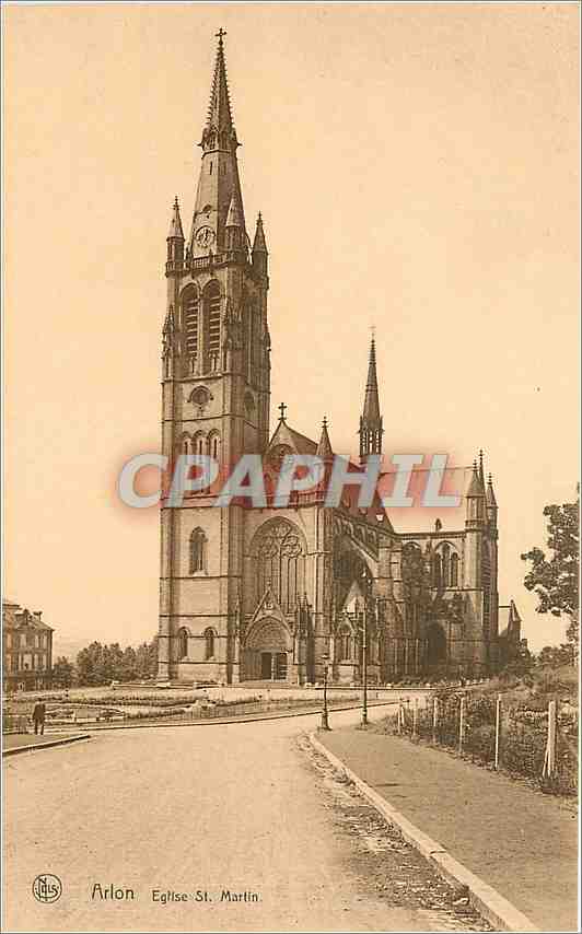 CPA Arlon Eglise St Martin 