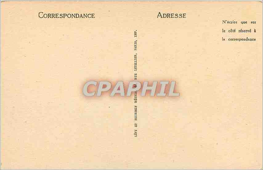 CPA Laon la Promenade du Nord  — Rückseite