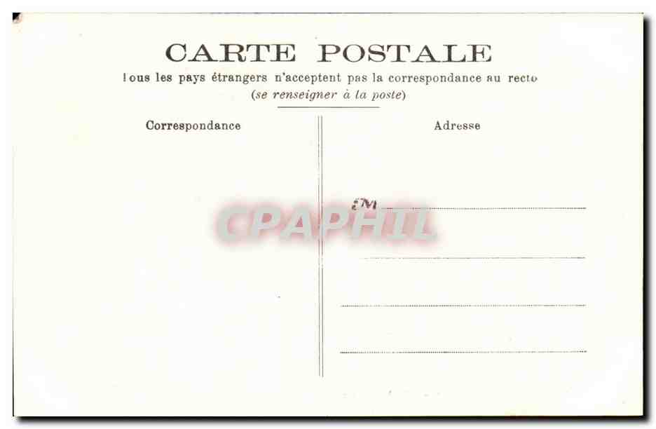 Bonnetable CPA Le chateau Salle des gardes — Rückseite