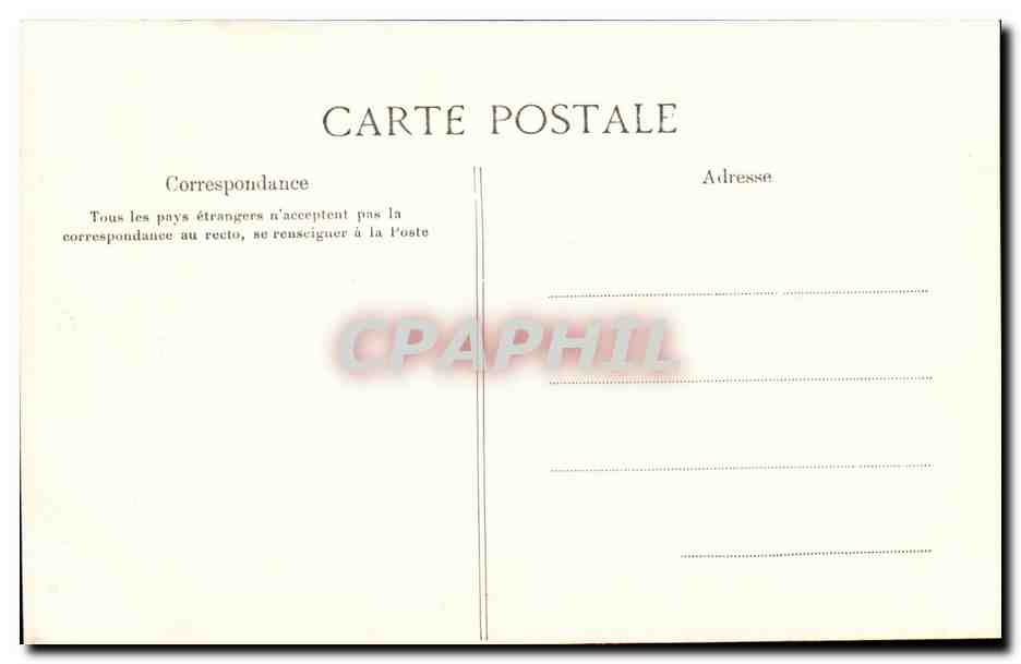 Bagnoles de l'orne CPA le lac et le casino — Rückseite