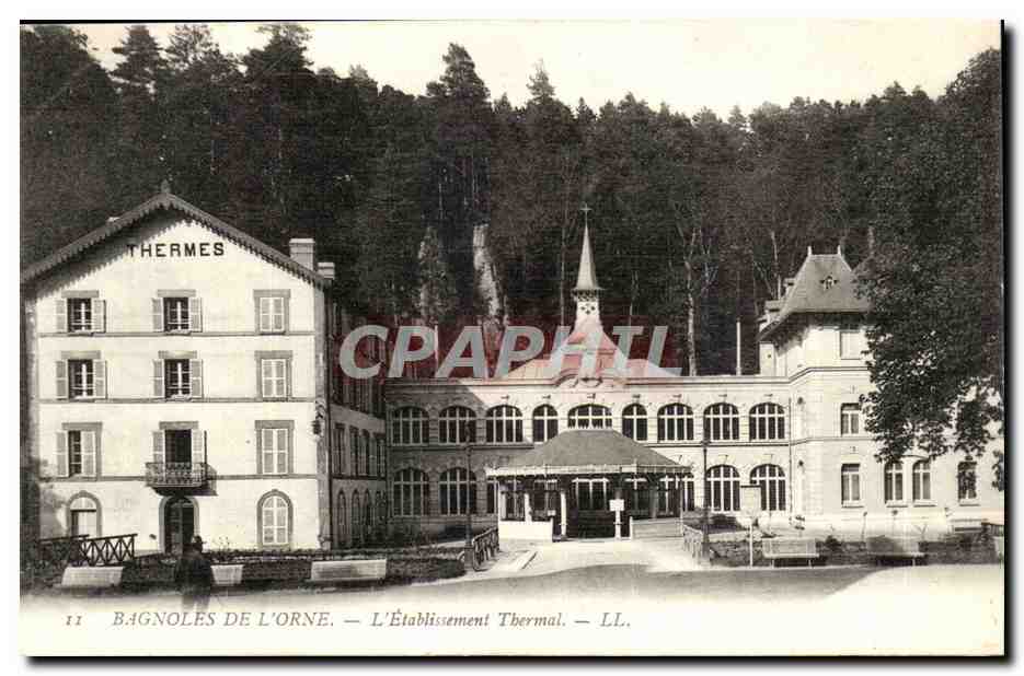 Bagnoles de l'orne CPA l'etablissement thermal
