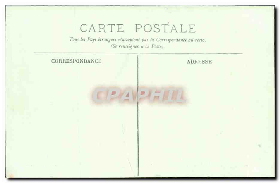 Bagnoles de l'orne CPA lVue de l'hotel des bains pres l'etablissement thermal — Rückseite