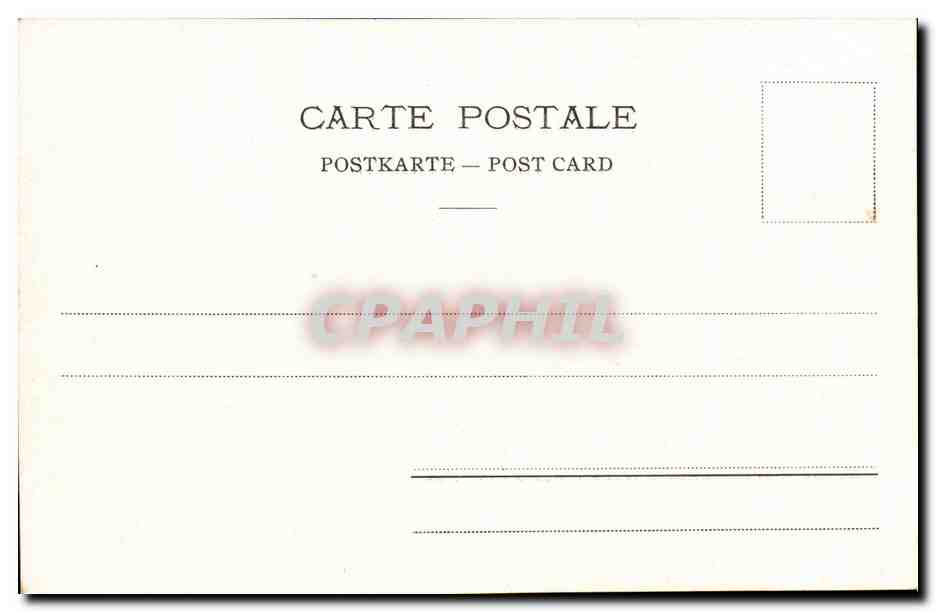 suisse CPA bouveret Le Kursaal — Rückseite