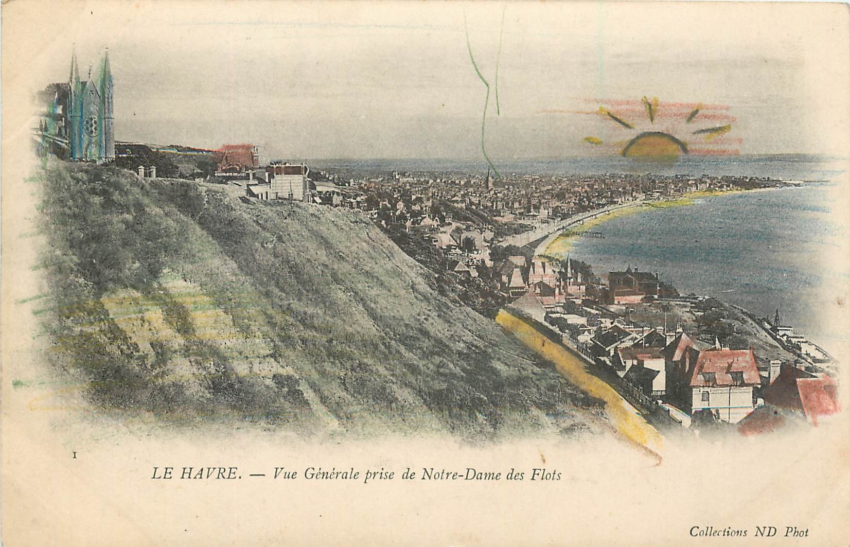 CPA Le Havre Vue Generale prise de Notre Dame des Flots 