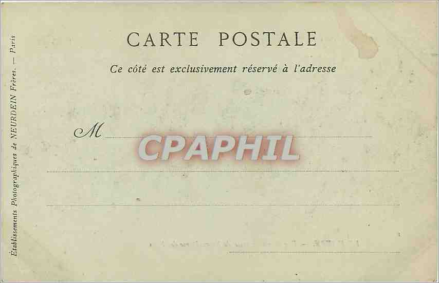 CPA Le Havre Vue Generale prise de Notre Dame des Flots  — Rückseite