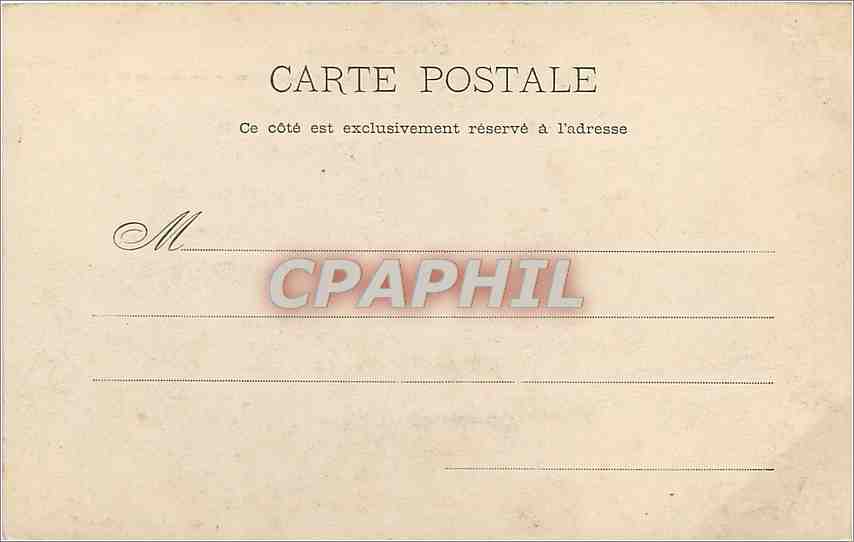 Côte d'Émeraude - Rothéneuf - Les Rochers sculptés — Collection H. L. M. — Achterkant