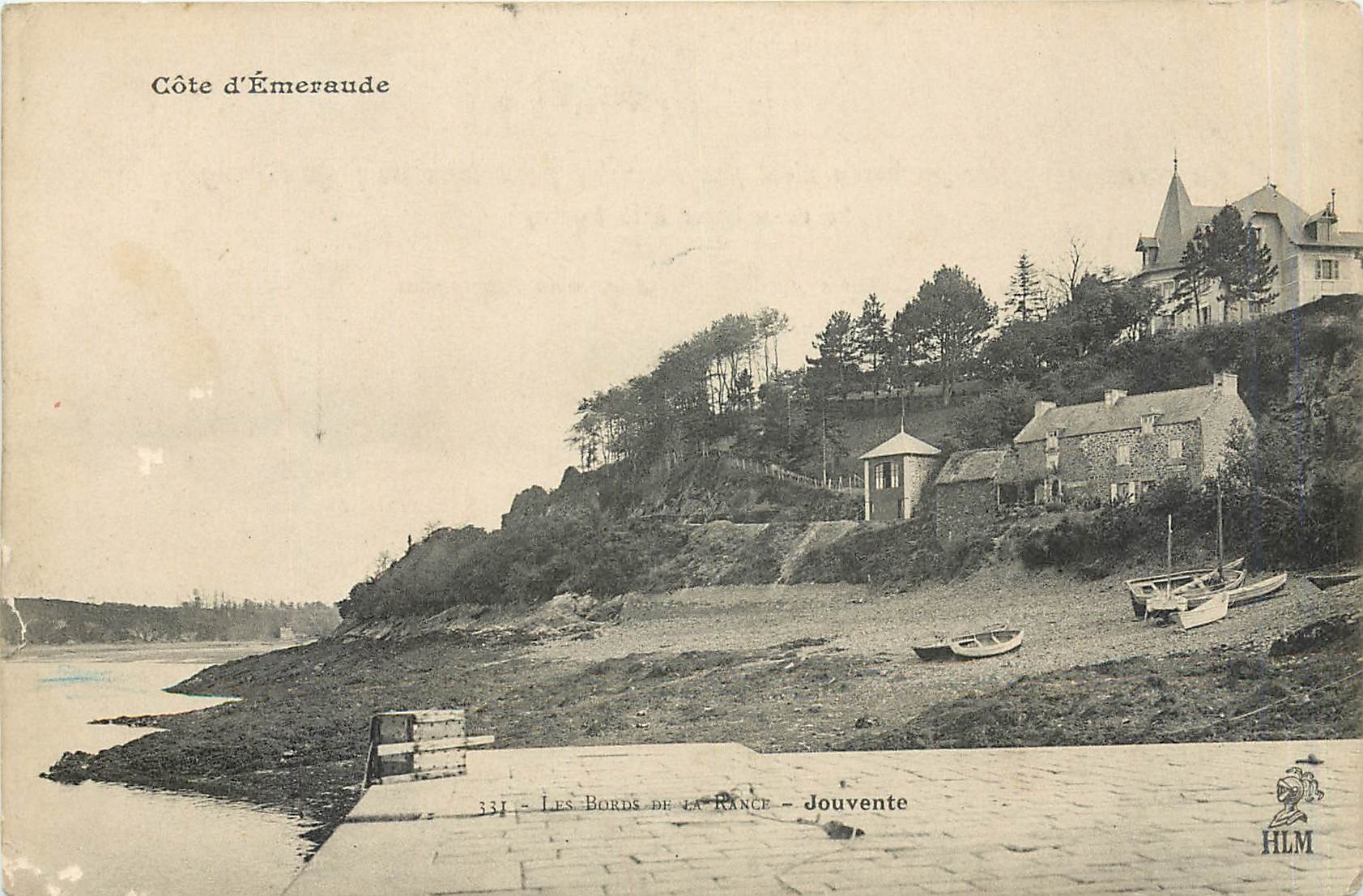 CPA Cote d'Emeraude Les Bords de la Rance Jouvente 