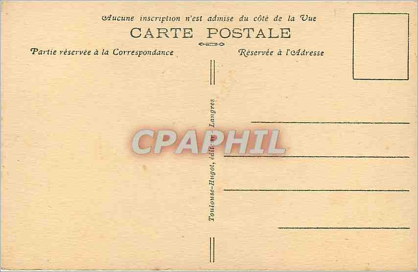 CPA Langres Chapelle de Notre Dame de la Delivrance  — Rückseite