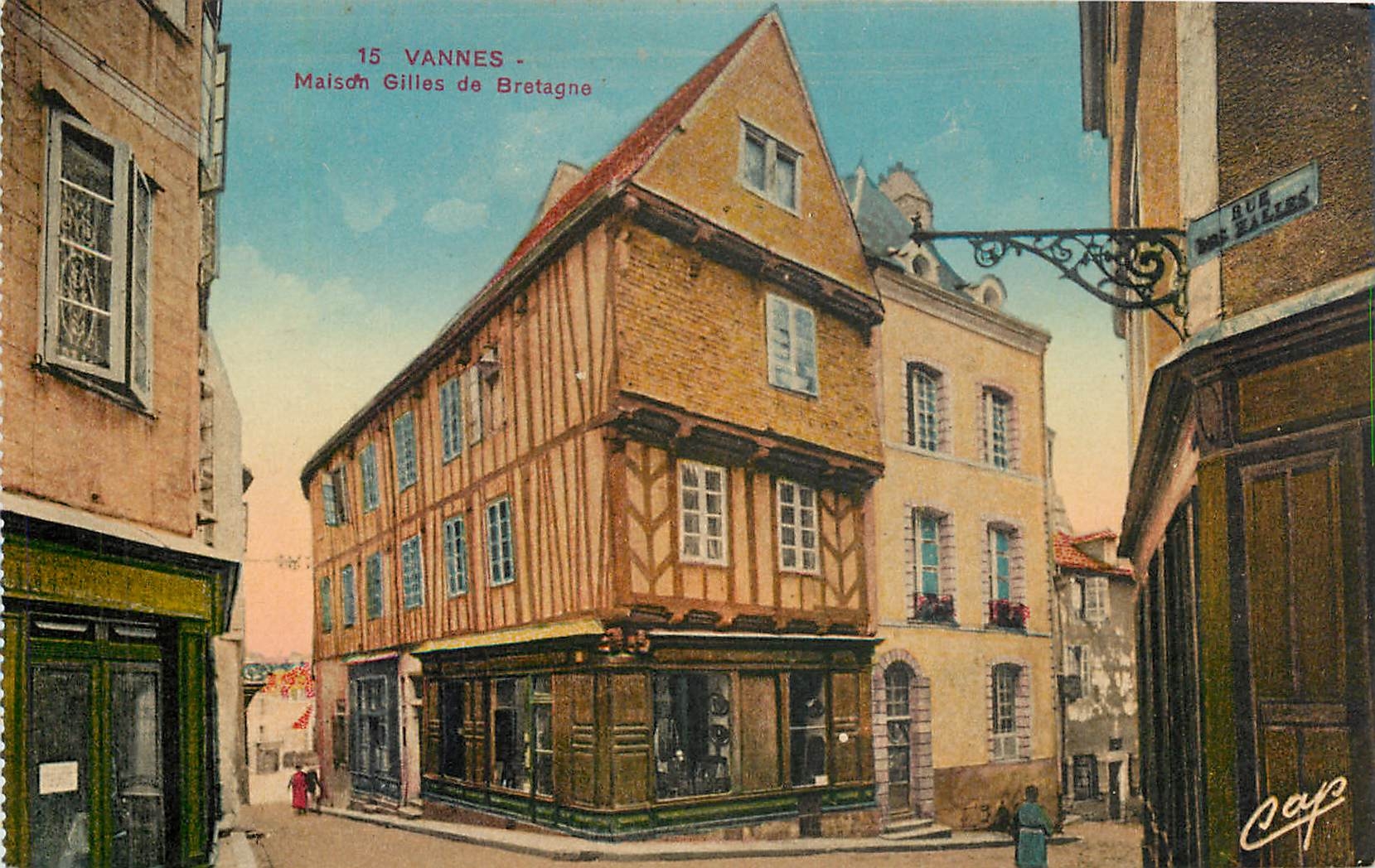 CPA Vannes Maison Gilles de Bretagne 