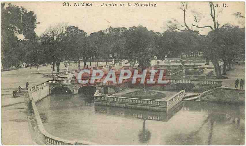 Nîmes - Jardin de la Fontaine — A.R. n°83