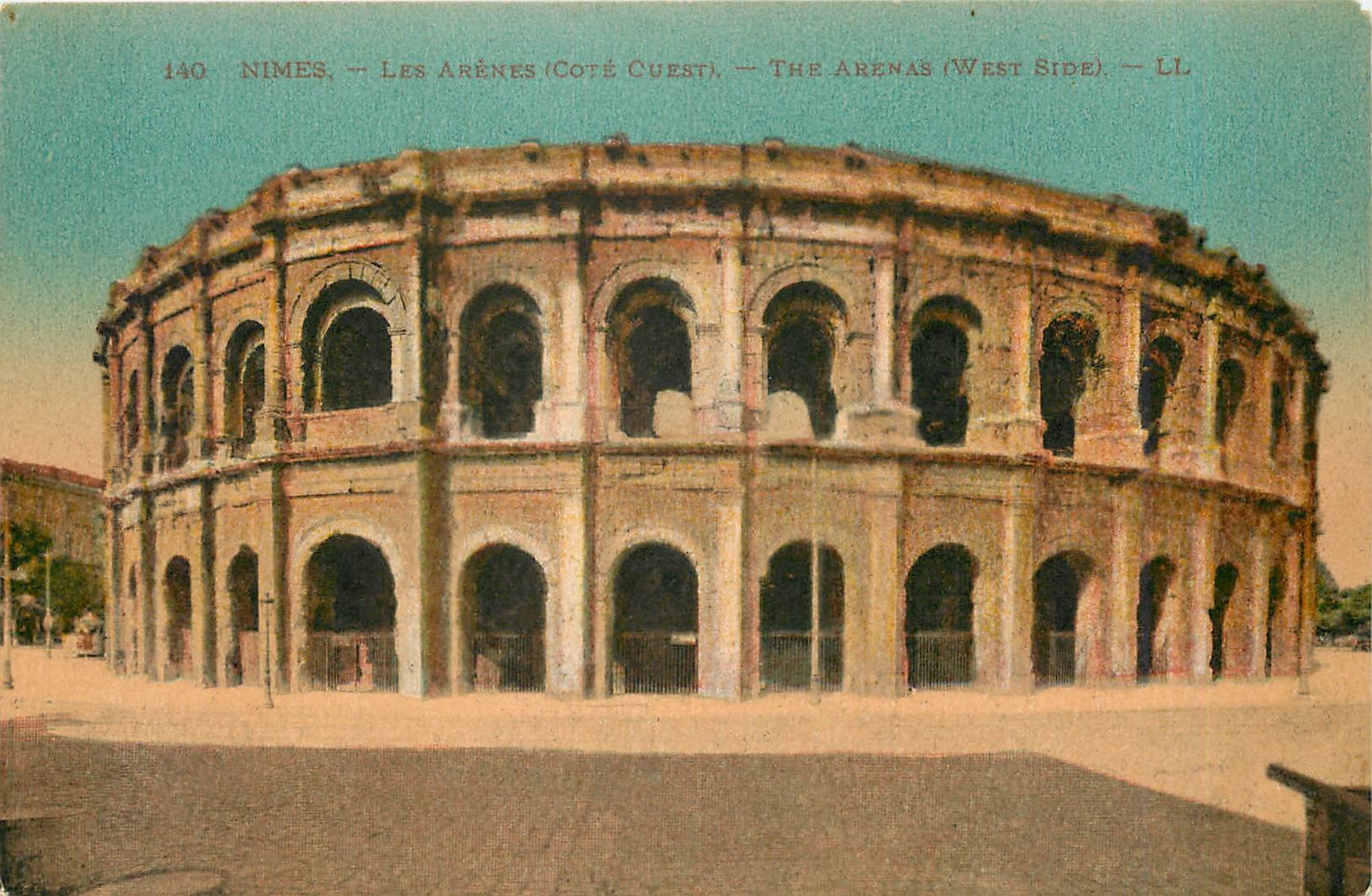 CPA Nimes Les Arenes Cote Ouest 