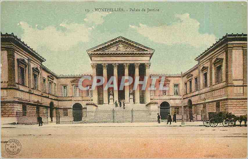 CPA Montpellier Palais de Justice 
