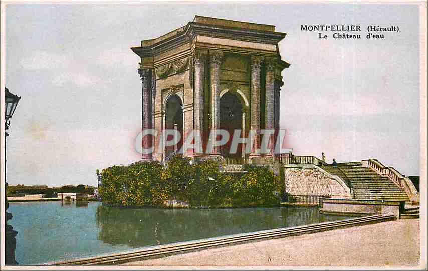 CPA Montpellier Herault Le Chateau d'Eau 