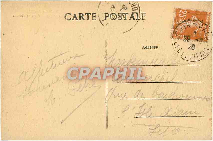St-Malo (I.-et-V.) — Eingang in die Stadt - Tor Saint-Vincent — A Lamiré, Verlag Rennes — Rückseite