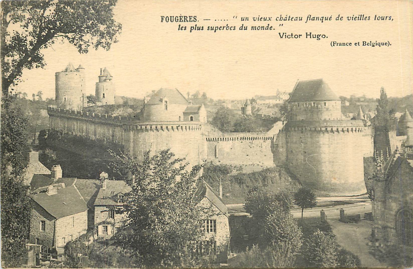 CPA Vitre Fougeres Mont St Michel 