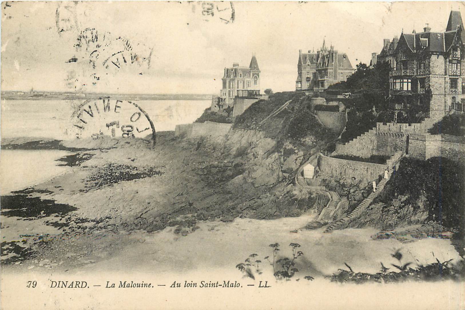 Dinard — La Malouine — Im Hintergrund Saint-Malo — LL. — n°79