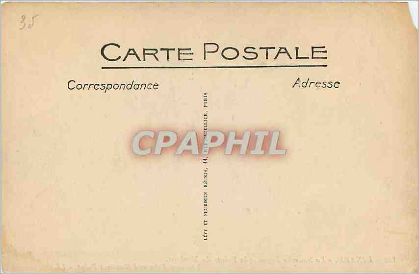 CPA Dinard La Nouvelle Digue et la Pointe du Moulinet  — Rückseite