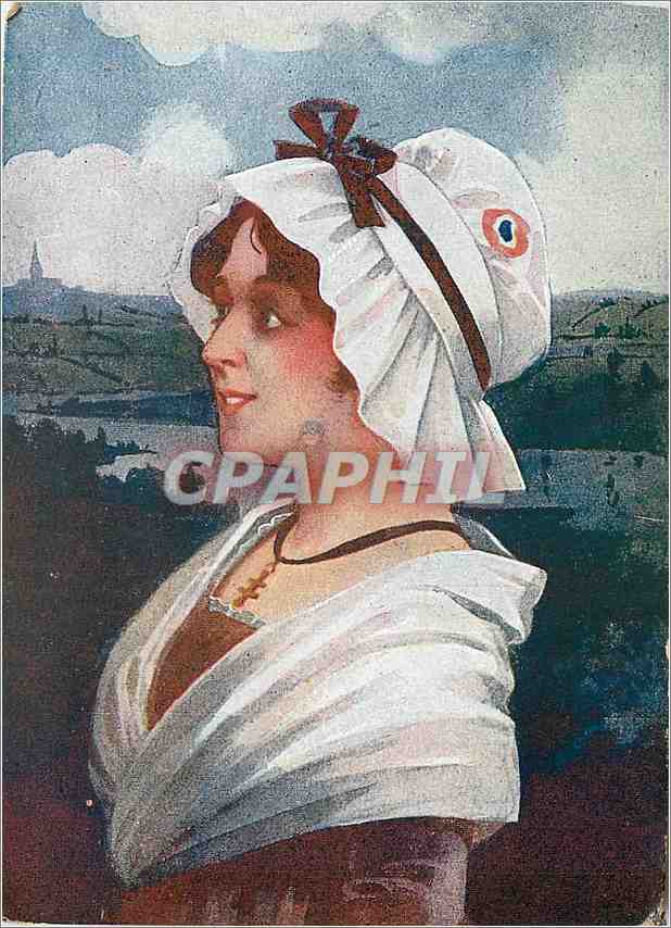 CPA Femme Lorraine