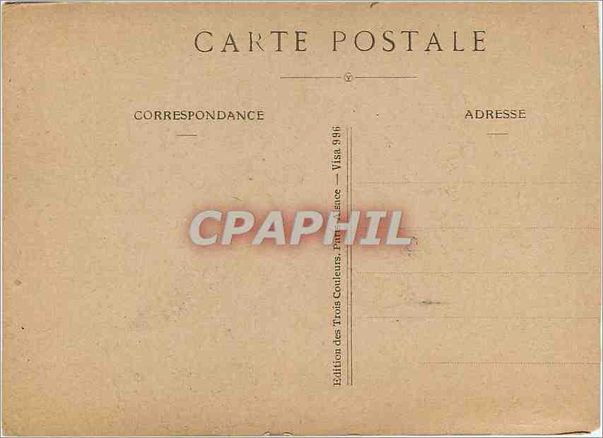 CPA Femme Lorraine — Rückseite