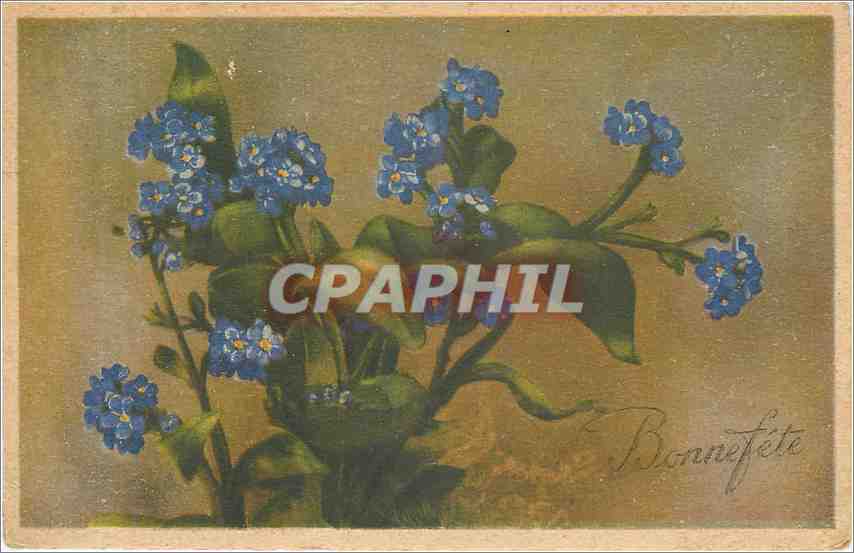 CPA Bonne Fete Fleurs