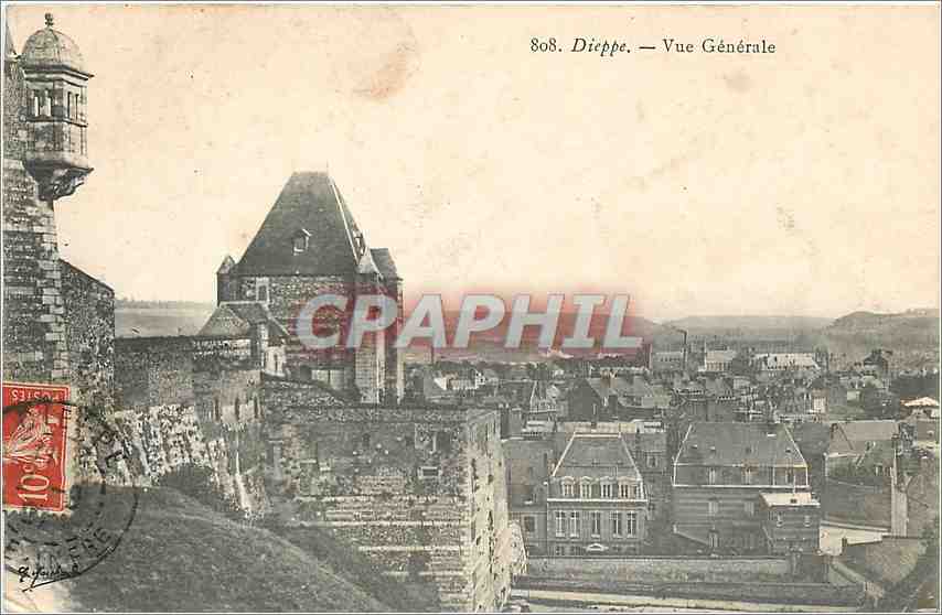 CPA Dieppe Vue Generale 